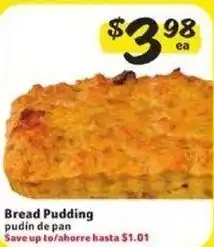 Fresco y Más Bread Pudding offer