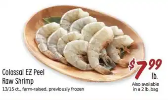 Sprouts Farmers Market Colossal EZ Peel Raw Shrimp offer