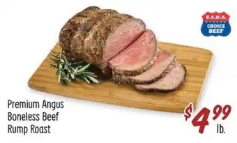 Sprouts Farmers Market Premium Angus Boneless Beef Rump Roast offer