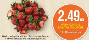 Mariano's 1lb. Strawberries offer