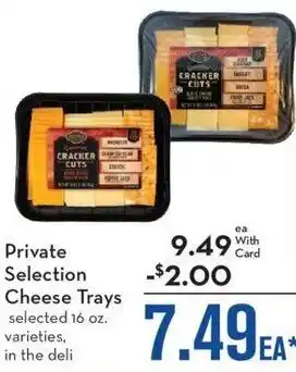 Mariano's Private Selection Cheese Trays offer