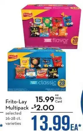 Mariano's Frito-Lay Multipack offer