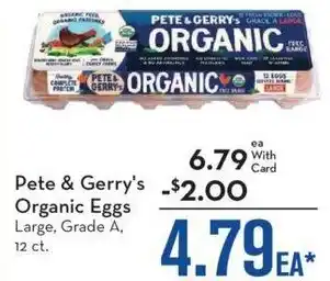 Mariano's Pete & Gerry's Organic Eggs offer