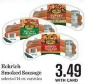 Mariano's Eckrich Smoked Sausage offer