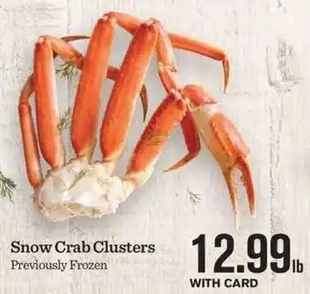 Mariano's Snow Crab Clusters offer