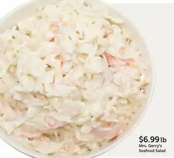 Fareway Mrs. Gerry's Seafood Salad offer