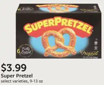 Fareway Super Pretzel select varieties, 9-13 oz offer