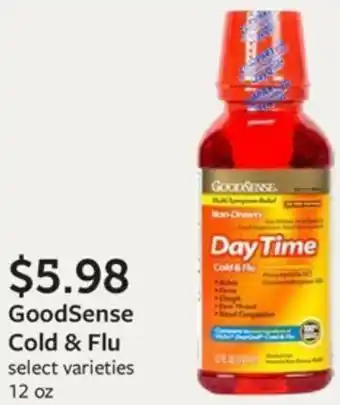 Fareway GoodSense Cold & Flu select varieties 12 oz offer