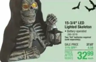 Menards 15-3/4" LED Lighted Skeleton offer