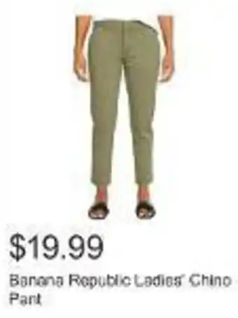 Costco Banana Republic Ladies Chino Pant offer