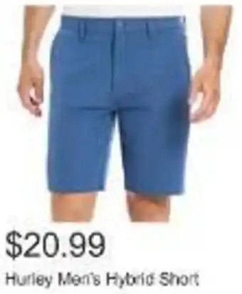 Costco Hurley Men's Hybrid Short offer