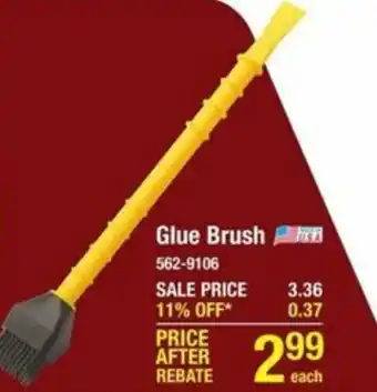 Menards Glue Brush offer