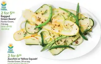 Publix Bagged Green Beans offer