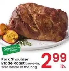 Albertsons Pork Shoulder Blade Roast offer