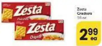 Albertsons Zesta Crackers offer