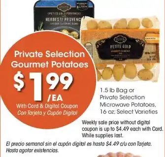 City Market Private Selection Gourmet Potatoes offer