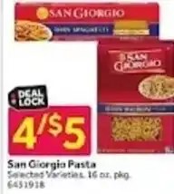 Stop&Shop San Giorgio Pasta offer