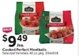 Stop&Shop Cooked Perfect Meatballs offer