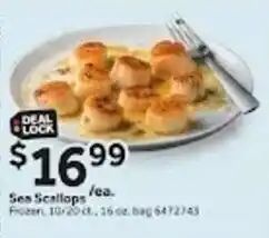 Stop&Shop Sea Scallops offer