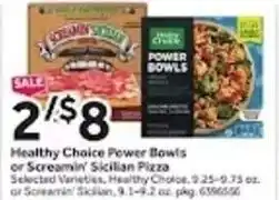 Stop&Shop Healthy Choice Power Bowls offer