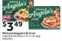 Stop&Shop Michael Angelo's Entrée offer