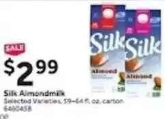 Stop&Shop Silk Almondmilk offer