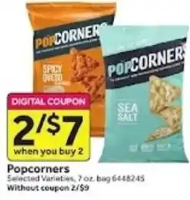 Stop&Shop Popcorners offer