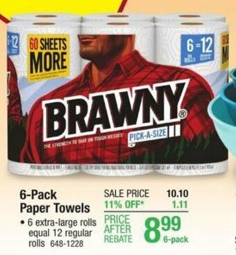 Menards 6-Pack Paper Towels offer