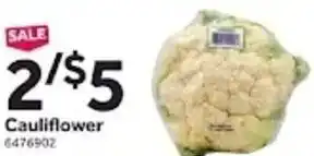 Stop&Shop Cauliflower offer
