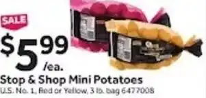 Stop&Shop Stop & Shop Mini Potatoes offer