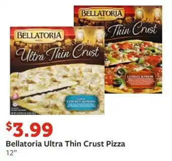 Fareway Bellatoria Ultra Thin Crust Pizza 12" offer