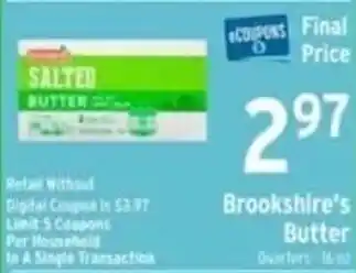 Brookshire's Brookshire's Butter offer