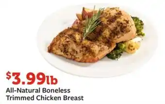 Fareway All-Natural Boneless Trimmed Chicken Breast offer