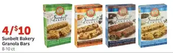 Fareway Sunbelt Bakery Granola Bars 8-10 ct offer