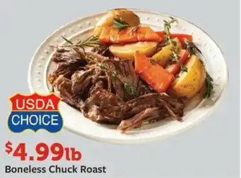 Fareway Boneless Chuck Roast offer
