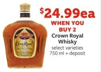 Fareway Crown Royal Whisky offer