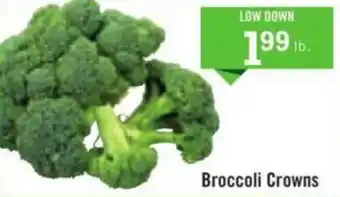 Price Chopper Broccoli Crowns offer