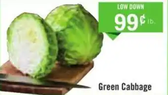 Price Chopper Green Cabbage offer