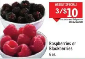 Price Chopper Raspberries or Blackberries offer