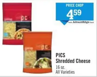 Price Chopper PICS Shredded Cheese offer