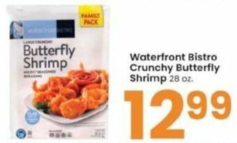 Albertsons Waterfront Bistro Crunchy Butterfly Shrimp 28 oz offer