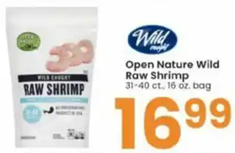 Albertsons Open Nature Wild Raw Shrimp offer
