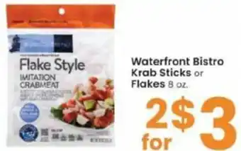 Albertsons Waterfront Bistro Krab Sticks Or Flakes 8 oz offer