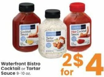 Albertsons Waterfront Bistro Cocktail Or Tartar Sauce offer