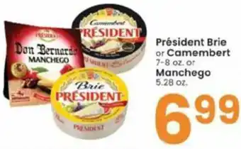 Albertsons Président Brie Or Camembert offer