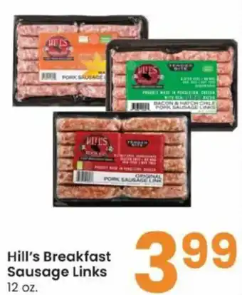 Albertsons Hill's Breakfast Sausage Links 12 oz offer