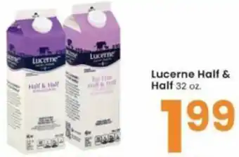 Albertsons Lucerne Half & Half 32 oz offer