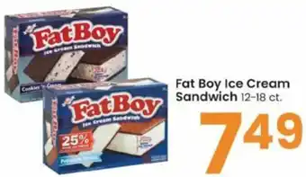 Albertsons Fat Boy Ice Cream Sandwich offer