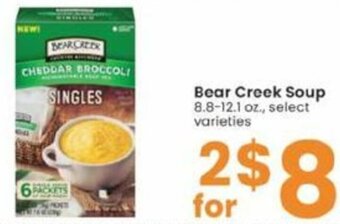 Albertsons Bear Creek Soup offer