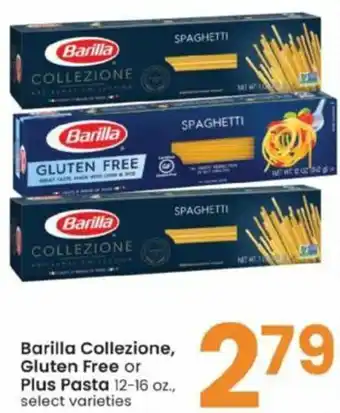 Albertsons Barilla Collezione, Gluten Free Or Plus Pasta 12-16 oz offer